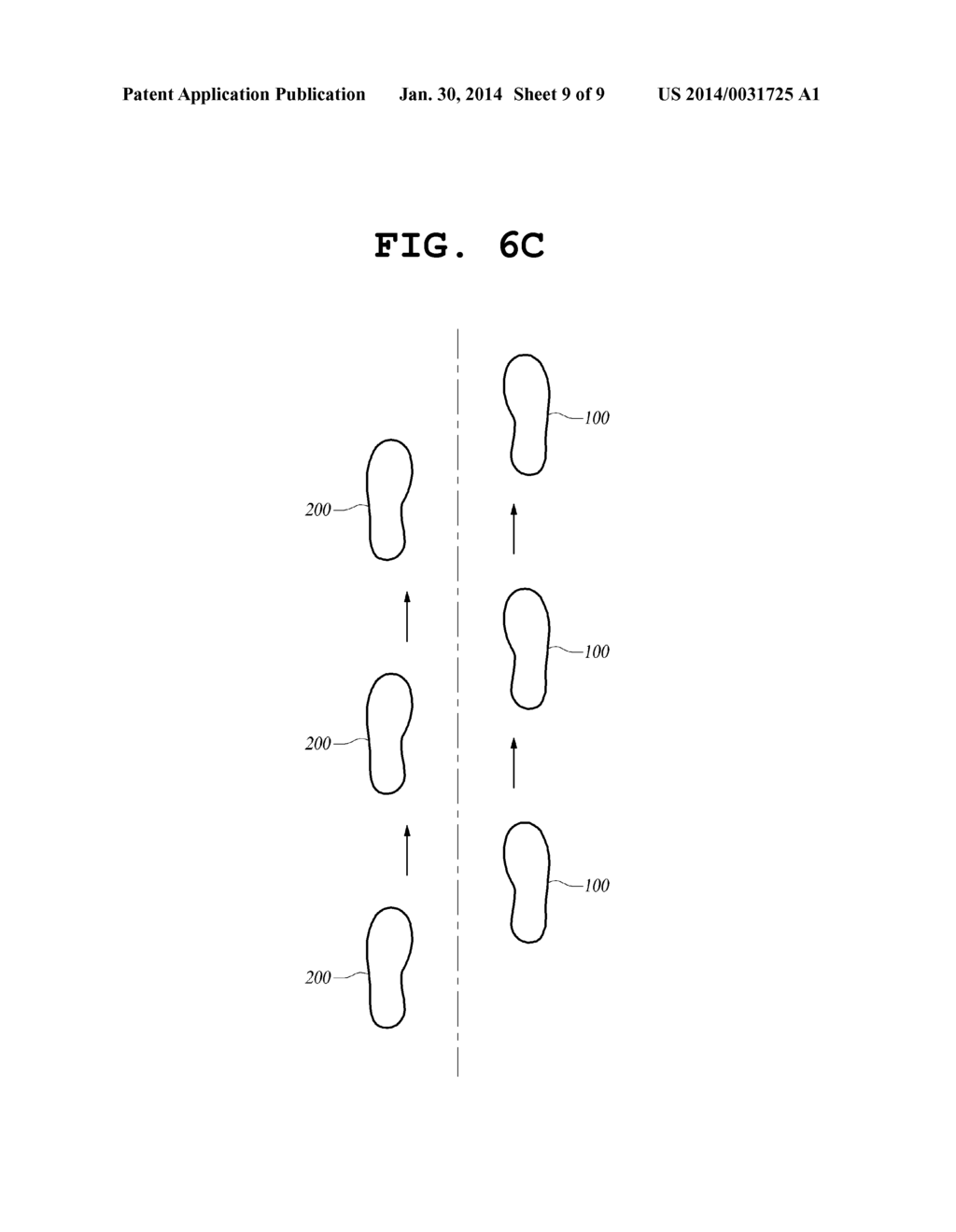 SYSTEM FOR ANALYZING THE WALKING PATTERN OF A USER - diagram, schematic, and image 10