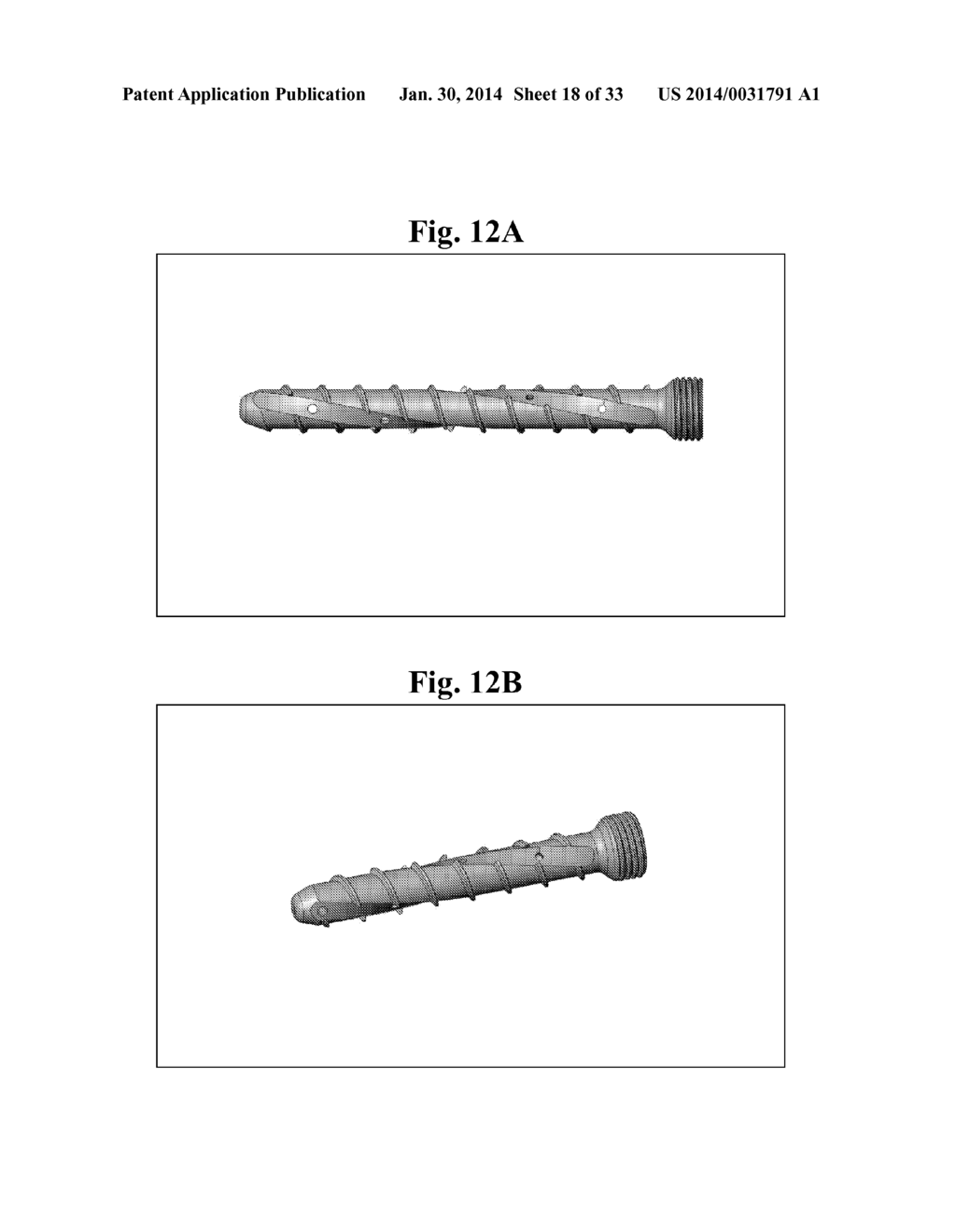 BONE SCREWS AND METHODS OF USE THEREOF - diagram, schematic, and image 19