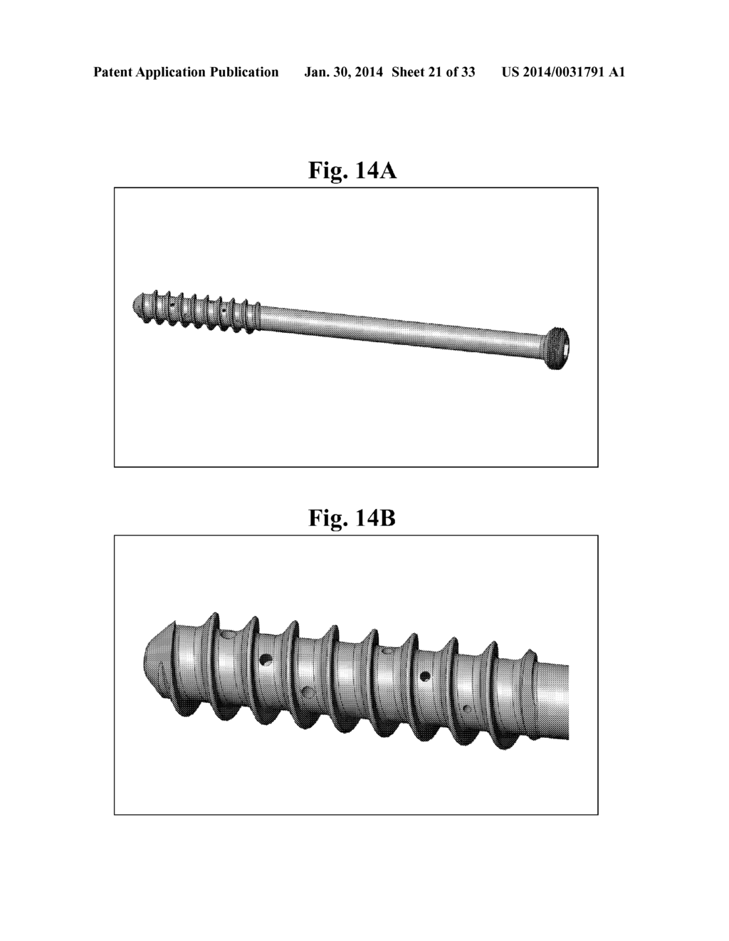 BONE SCREWS AND METHODS OF USE THEREOF - diagram, schematic, and image 22