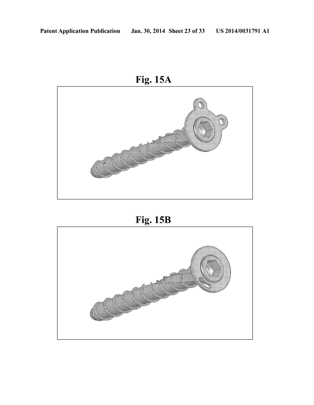 BONE SCREWS AND METHODS OF USE THEREOF - diagram, schematic, and image 24