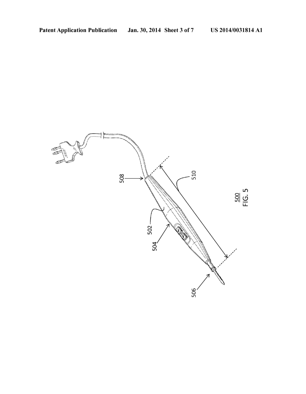 GAS SENSING SURGICAL DEVICE AND METHOD OF USE - diagram, schematic, and image 04