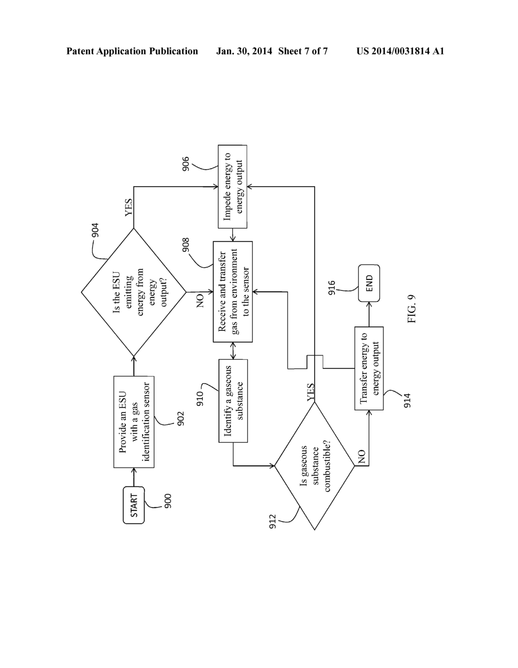 GAS SENSING SURGICAL DEVICE AND METHOD OF USE - diagram, schematic, and image 08