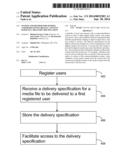 SYSTEM AND METHOD FOR SENDING AND/OR RECEIVING DIGITAL CONTENT BASED ON A     DELIVERY SPECIFICATION diagram and image