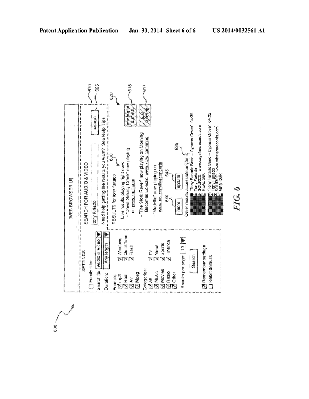 SEARCHING FOR TRANSIENT STREAMING MULTIMEDIA RESOURCES - diagram, schematic, and image 07