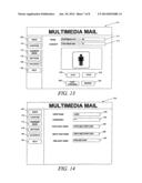 Multimedia mail system diagram and image