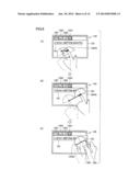 ELECTRONIC APPARATUS, DISPLAY METHOD AND DISPLAY PROGRAM diagram and image