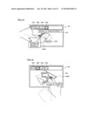 ELECTRONIC APPARATUS, DISPLAY METHOD AND DISPLAY PROGRAM diagram and image