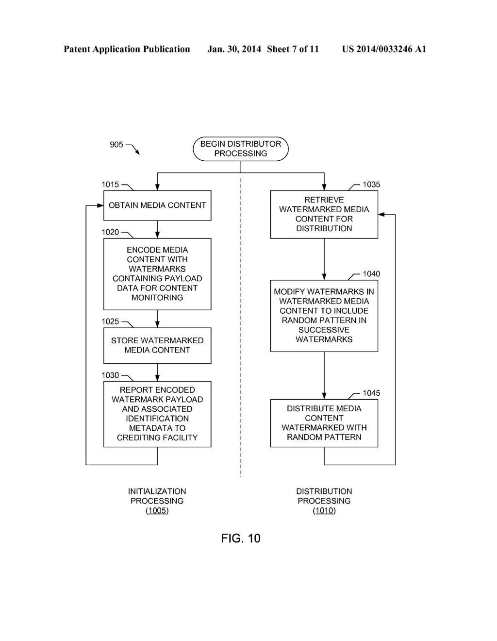 PROGRAM TELECAST MONITORING USING WATERMARKS - diagram, schematic, and image 08