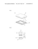 METHOD FOR MANUFACTURING ELECTRONIC COMPONENT DEVICE WITH A NI-BI ALLOY     SEALING FRAME diagram and image