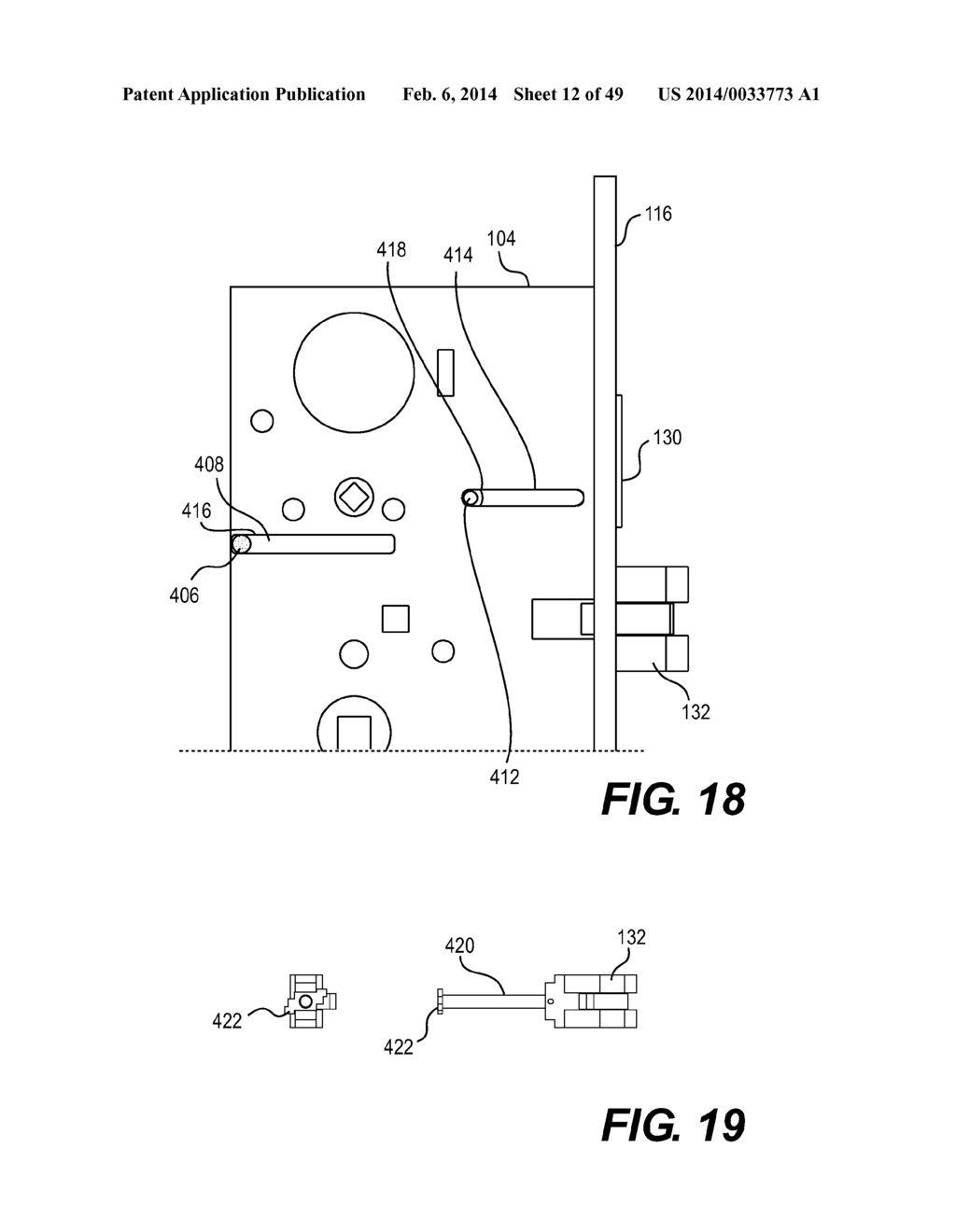 Mortise Lock Apparatus and Electronic Operating System - diagram, schematic, and image 13