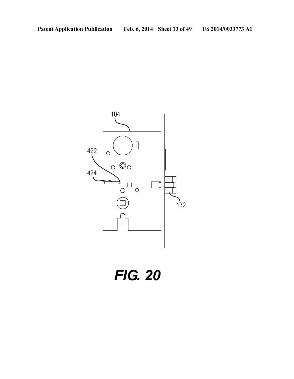 Mortise Lock Apparatus and Electronic Operating System - diagram, schematic, and image 14