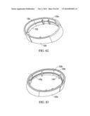 POWDER DISPERSION APPARATUS, METHOD OF MAKING AND USING THE APPARATUS, AND     COMPONENTS THAT CAN BE USED ON THE APPARATUS AND OTHER DEVICES diagram and image