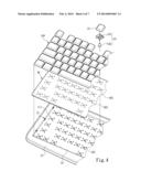 ILLUMINATED KEYBOARD WITH A LIGHT TRANSMISSION CHANNEL diagram and image