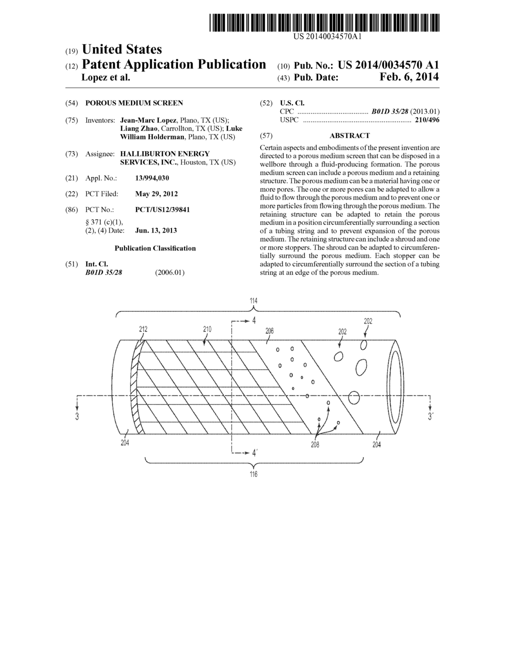 Porous Medium Screen - diagram, schematic, and image 01