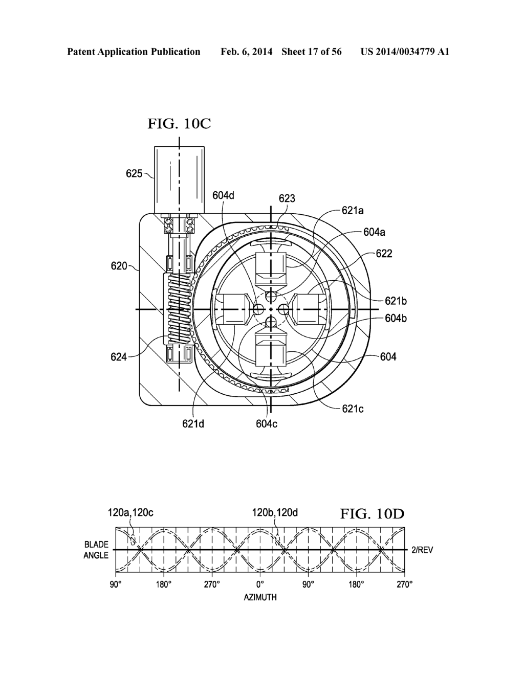 INDEPENDENT BLADE CONTROL SYSTEM WITH HYDRAULIC CYCLIC CONTROL - diagram, schematic, and image 18