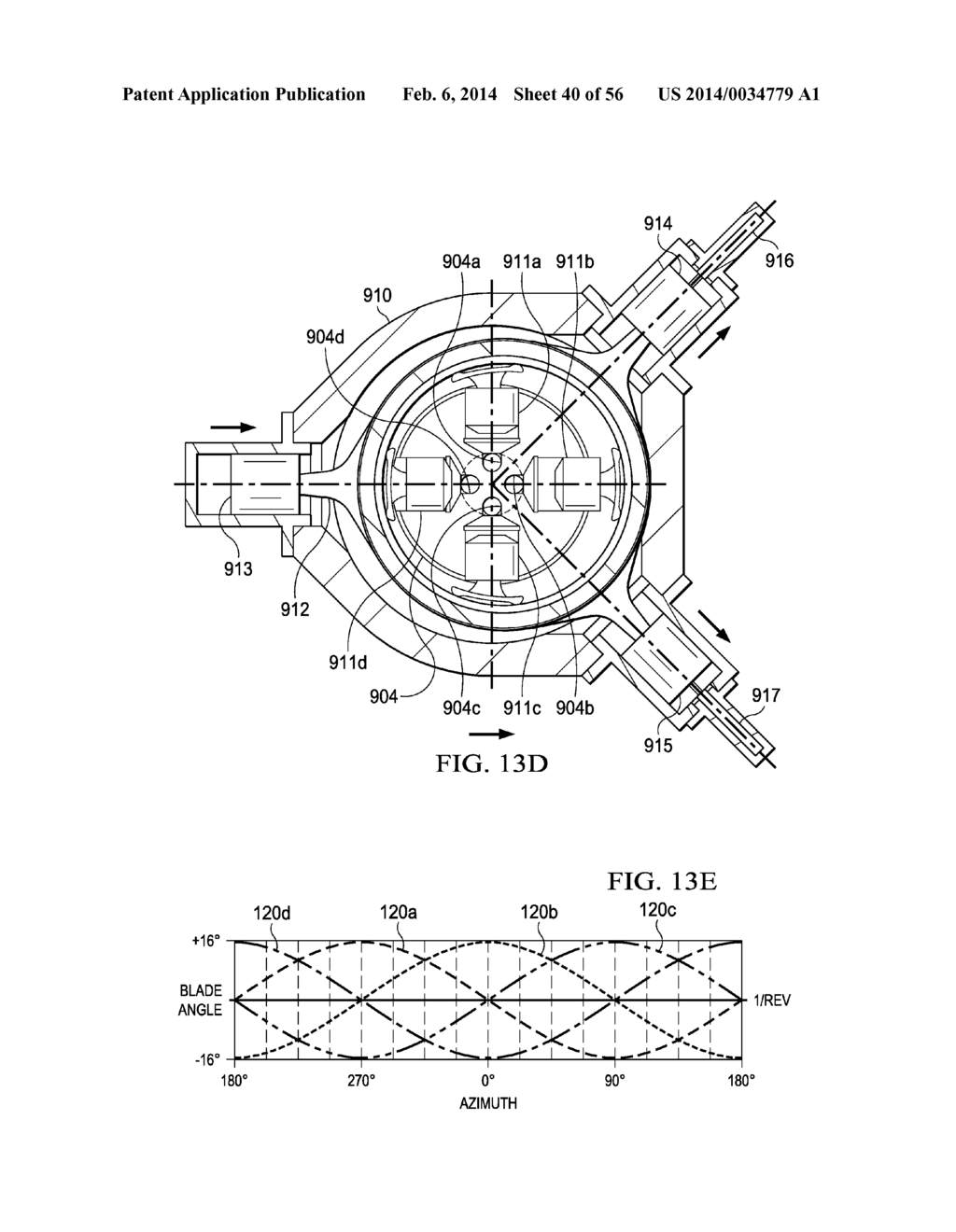 INDEPENDENT BLADE CONTROL SYSTEM WITH HYDRAULIC CYCLIC CONTROL - diagram, schematic, and image 41