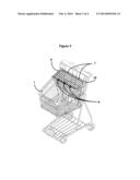 Antitheft Device For Shopping Carts diagram and image