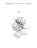 Antitheft Device For Shopping Carts diagram and image