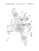 Portable Convertible Wheelchair diagram and image