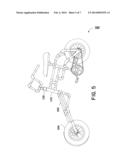 BICYCLE WITH INTERCHANGEABLE FRONT FORK diagram and image