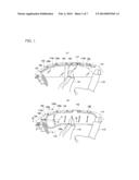 CURTAIN AIRBAG DEVICE FOR VEHICLE diagram and image