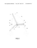 REVERSIBLE SEAT STRUCTURE FOR BABY STROLLER diagram and image