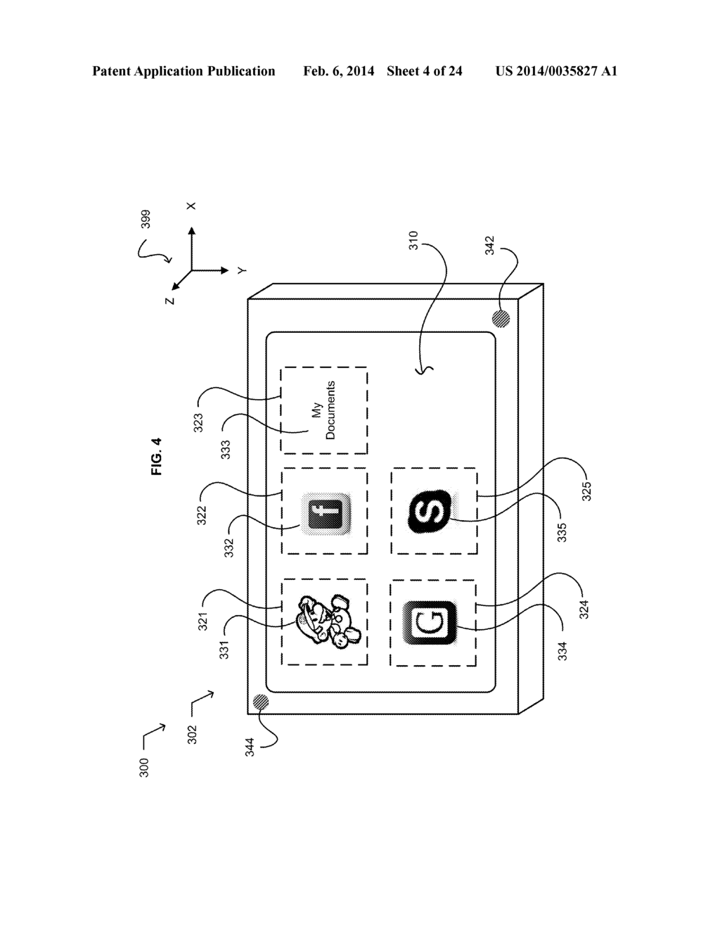 TOUCH SCREEN DISPLAY COMPENSATED FOR A CARRIER-INDUCED MOTION - diagram, schematic, and image 05