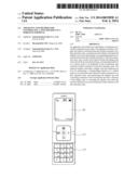 APPARATUS AND METHOD FOR CONTROLLING A TOUCHSCREEN IN A WIRELESS TERMINAL diagram and image