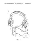 HEADPHONES WITH INTERACTIVE DISPLAY diagram and image