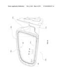 VEHICULAR REARVIEW MIRROR ELEMENTS AND ASSEMBLIES INCORPORATING THESE     ELEMENTS diagram and image