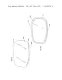 VEHICULAR REARVIEW MIRROR ELEMENTS AND ASSEMBLIES INCORPORATING THESE     ELEMENTS diagram and image