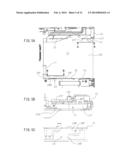 MOUNTING STRUCTURE OF REMOVABLE UNIT AND ELECTRONIC APPARATUS PROVIDED     WITH THAT MOUNTING STRUCTURE diagram and image