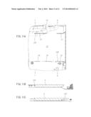 MOUNTING STRUCTURE OF REMOVABLE UNIT AND ELECTRONIC APPARATUS PROVIDED     WITH THAT MOUNTING STRUCTURE diagram and image