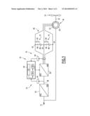 DRIVE TRAIN COMPRISING A DOUBLY FED ELECTRIC MACHINE AND A BAND STOP     FILTER CONNECTED BETWEEN AN INVERTER AND THE ROTOR OF THE MACHINE diagram and image