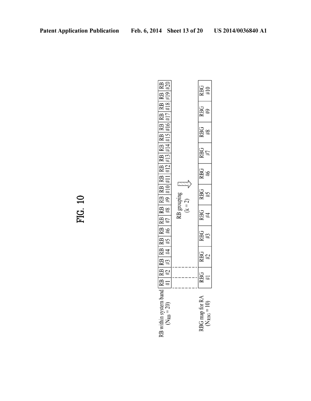 METHOD AND APPARATUS FOR ALLOCATION OF DISCONTINUOUS UPLINK RESOURCE - diagram, schematic, and image 14