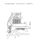 Air ducting shroud for cooling an air compressor pump and motor diagram and image