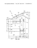 Air ducting shroud for cooling an air compressor pump and motor diagram and image