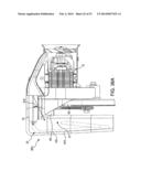Air ducting shroud for cooling an air compressor pump and motor diagram and image