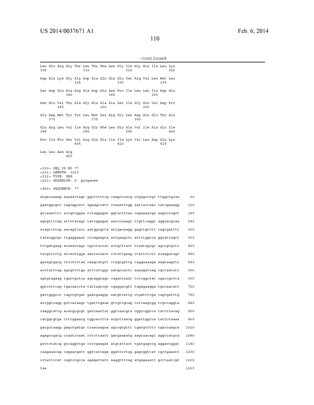 IMMUNOGENIC COMPOSITIONS FOR STREPTOCOCCUS PYOGENES - diagram, schematic, and image 125