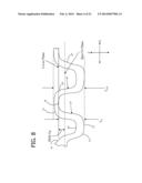 ABSORBENT STRUCTURE HAVING THREE-DIMENSIONAL TOPOGRAPHY AND METHOD OF     MAKING SAME diagram and image