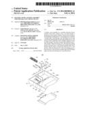 BATTERY COVER LATCHING ASSEMBLY FOR PORTABLE ELECTRONIC DEVICE diagram and image