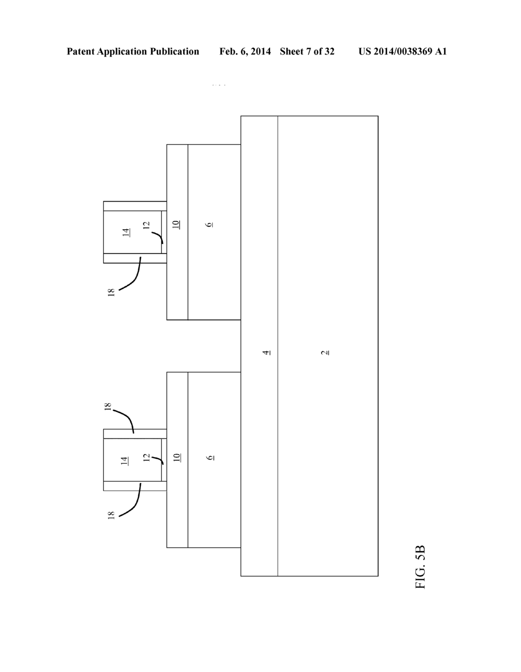 METHOD OF FORMING FIN-FIELD EFFECT TRANSISTOR (finFET) STRUCTURE - diagram, schematic, and image 08