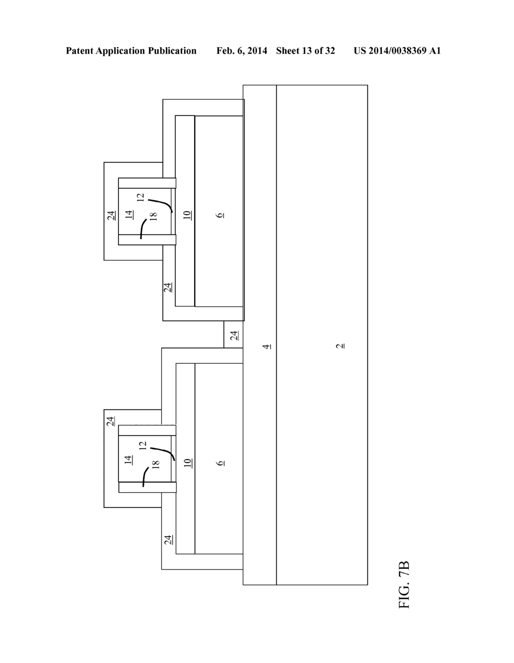 METHOD OF FORMING FIN-FIELD EFFECT TRANSISTOR (finFET) STRUCTURE - diagram, schematic, and image 14