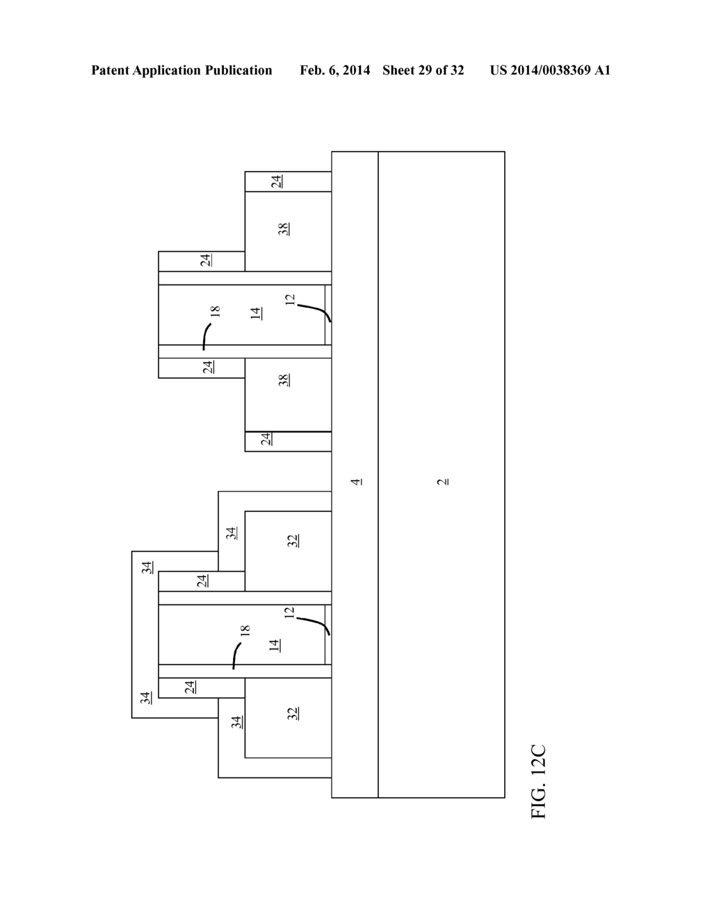 METHOD OF FORMING FIN-FIELD EFFECT TRANSISTOR (finFET) STRUCTURE - diagram, schematic, and image 30