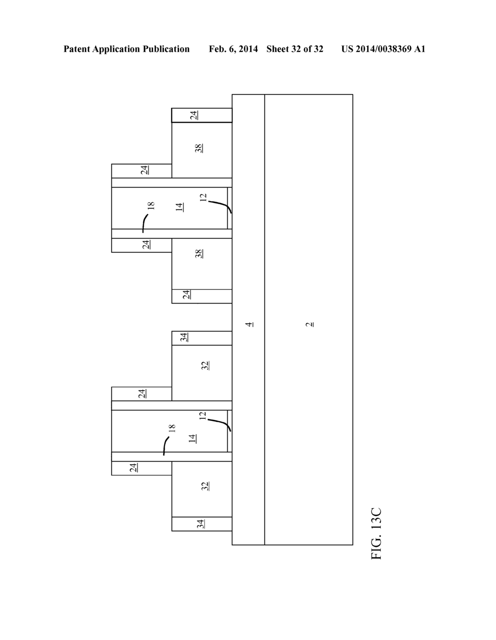 METHOD OF FORMING FIN-FIELD EFFECT TRANSISTOR (finFET) STRUCTURE - diagram, schematic, and image 33