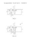 SEMICONDUCTOR STRUCTURE AND PROCESS THEREOF diagram and image