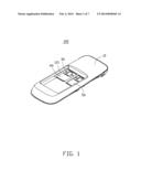 CHIP CARD HOLDER FOR ELECTRONIC DEVICE diagram and image