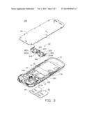 CHIP CARD HOLDER FOR ELECTRONIC DEVICE diagram and image