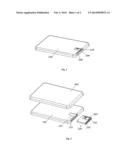 INTELLIGENT TERMINAL THAT ALLOWS FOR REPLACEMENT OF A WIRELESS     COMMUNICATION DEVICE BY A USER diagram and image