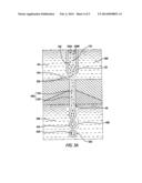 FLOW FOCUSING METHOD AND SYSTEM FOR FORMING CONCENTRATED VOLUMES OF     MICROBEADS, AND MICROBEADS FORMED FURTHER THERETO diagram and image